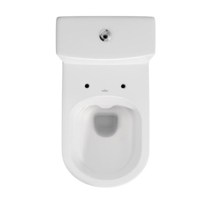 Cersanit K35-037 - Toilette sur pied avec un abattant CITY céramique/blanc