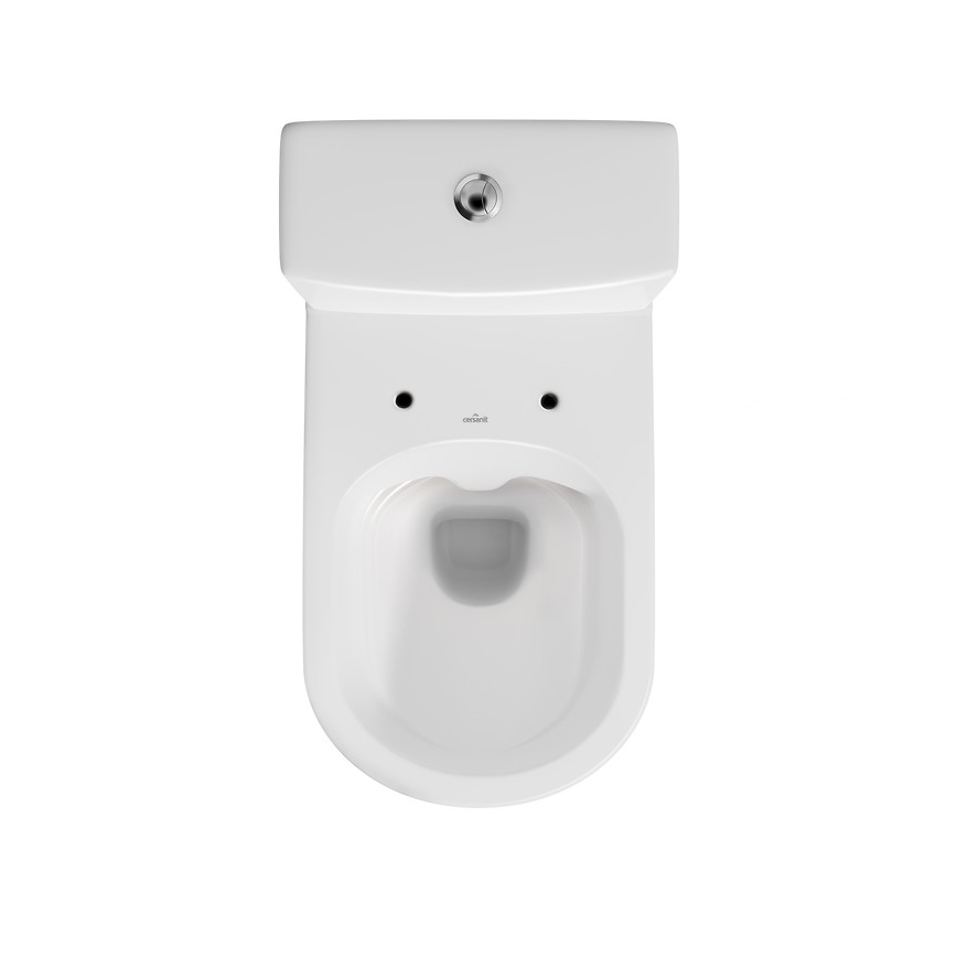 Cersanit K35-037 - Toilette sur pied avec un abattant CITY céramique/blanc
