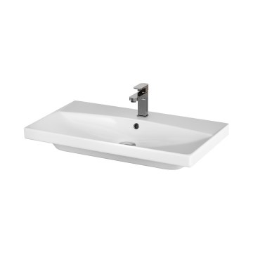 Cersanit K35-061 - Lavabo à encastrer CITY 45,5x80,5 cm céramique/blanc brillant