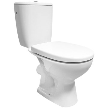 Cersanit K667-052 - Toilette sur pied avec un abattant ARTECO céramique/blanc