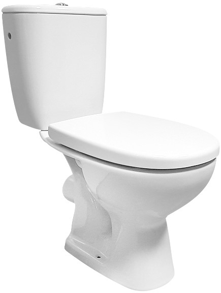 Cersanit K667-052 - Toilette sur pied avec un abattant ARTECO céramique/blanc