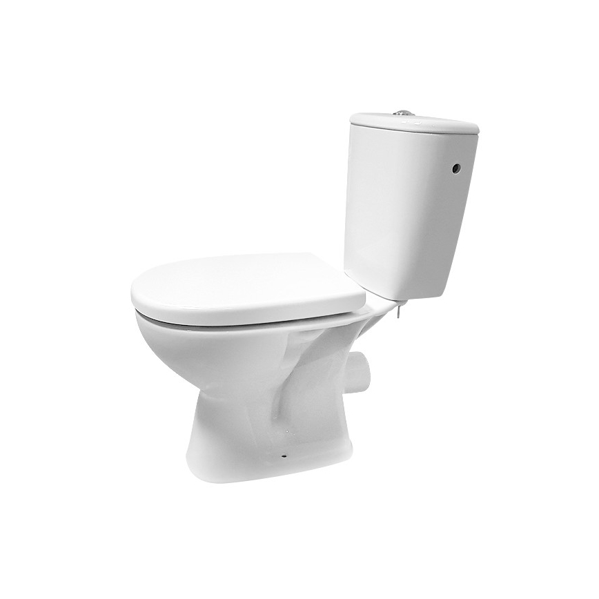 Cersanit K667-052 - Toilette sur pied avec un abattant ARTECO céramique/blanc
