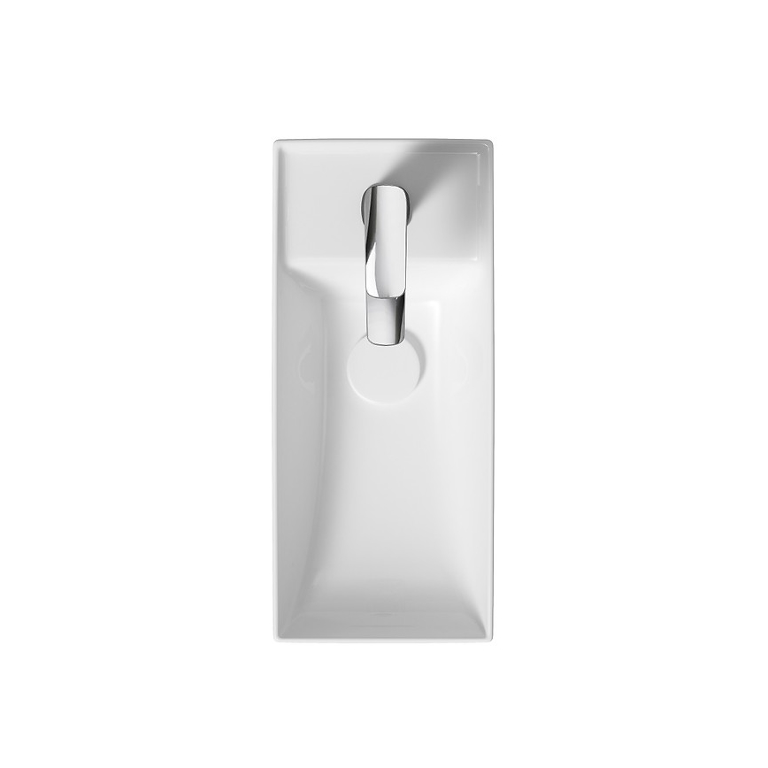 Cersanit K677-005 - Vasque à poser LARGA 22x50 cm céramique/blanc brillant
