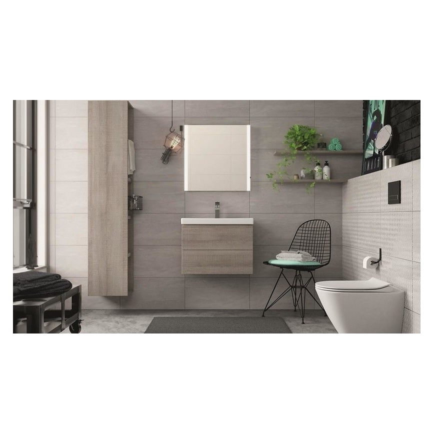 Cersanit K701-104 - WC suspendu avec abattant CITY OVAL céramique/blanc