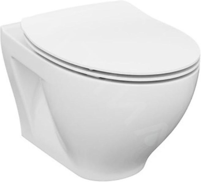 Cersanit K701-147 - WC suspendu avec abattant SAVIO céramique/blanc