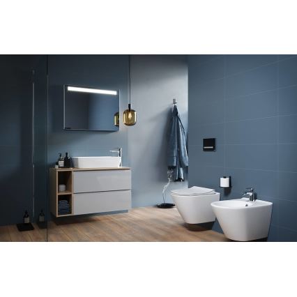 Cersanit K98-0146 - Abattant de toilettes CITY OVAL SoftClose blanc