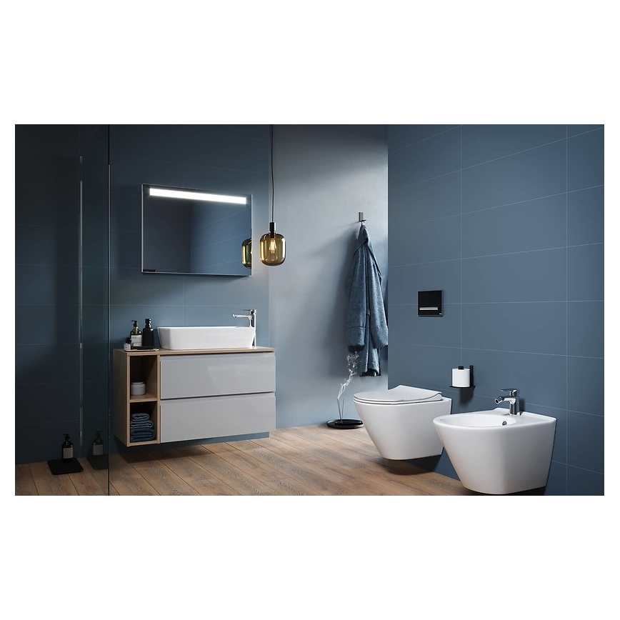Cersanit K98-0146 - Abattant de toilettes CITY OVAL SoftClose blanc