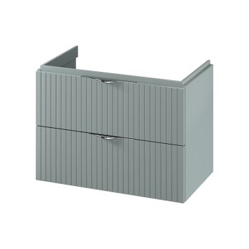 Cersanit S1017-001 - Meuble sous-vasque suspendu TIRSO 80x55x45 cm vert menthe