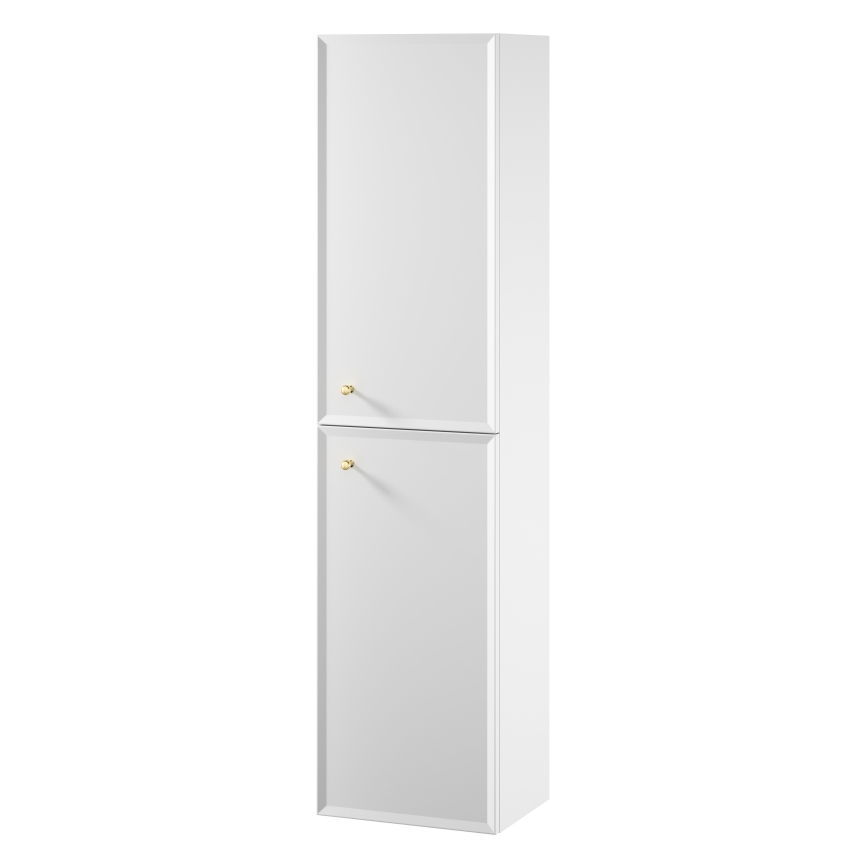 Cersanit S1021-010 - Meuble de salle de bains suspendu MILLE 40x160x30 cm blanc mat