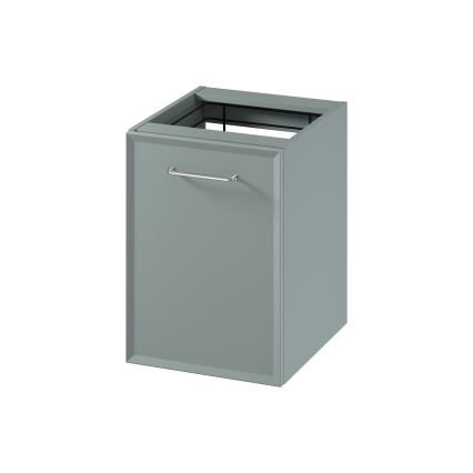 Cersanit S1022-010 - Meuble de salle de bains suspendu MILLE avec panier à linge, 40x55x45 cm, couleur menthe