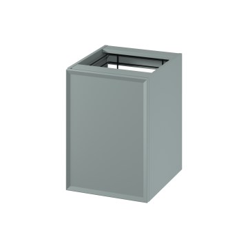 Cersanit S1022-010 - Meuble de salle de bains suspendu MILLE avec panier à linge, 40x55x45 cm, couleur menthe