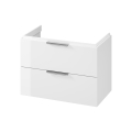 Cersanit S598-048-DSM - Meuble sous-vasque suspendu MALIKA 80 x 45 cm blanc