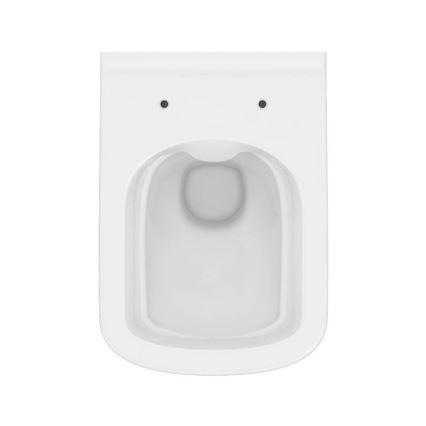 Cersanit S701-405 - WC suspendu avec abattant CITY SQUARE, céramique/blanche