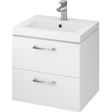 Cersanit S801-146-DSM - Armoire suspendue pour salle de bains avec vasque ELIS 46x50 cm blanc