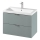 Cersanit S801-540 - Meuble de salle de bains suspendu avec lavabo TIRSO 80x60x45 cm menthe