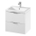 Cersanit S801-545 - Meuble de salle de bains suspendu avec vasque TIRSO 60x60x45 cm blanc