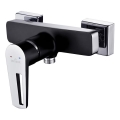 Cersanit S951-034 - Robinet de douche MILLE noir/chrome brillant