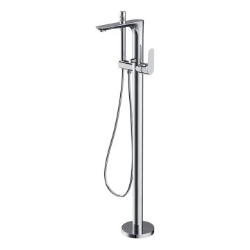 Cersanit S951-306 - Set mitigeur de baignoire sur gorge avec robinet CREA chrome brillant