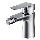 Cersanit S951-350 - Robinet de bidet CITY chrome brillant