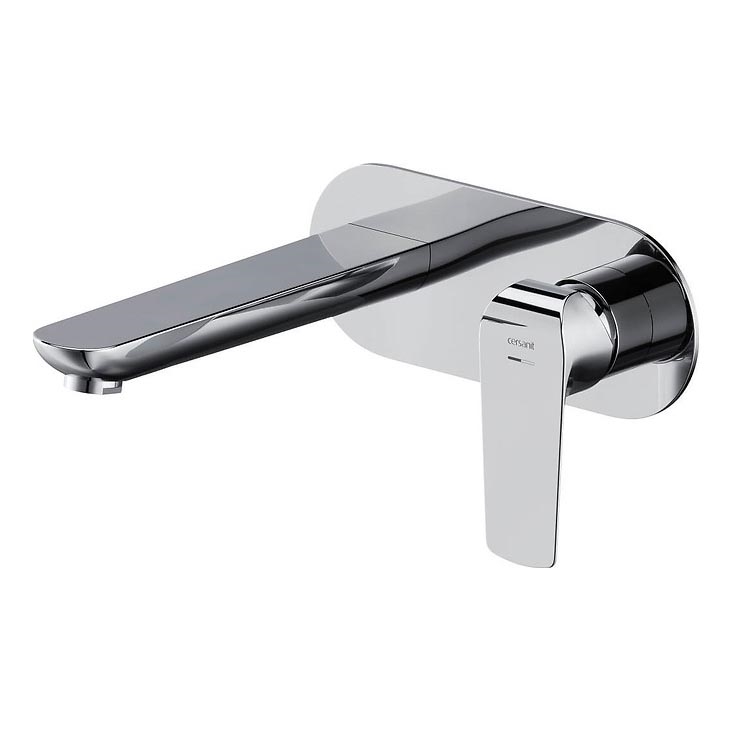 Cersanit S951-361 - Robinet de lavabo pour installation encastrée CITY chrome brillant
