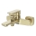 Cersanit S951-378 - Robinet de baignoire LARGA doré