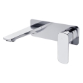 Cersanit S951-386 - Robinet de lavabo pour installation encastrée LARGA chrome brillant