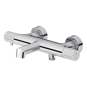 Cersanit S951-563 - Mitigeur thermostatique de baignoire ZEN chrome brillant