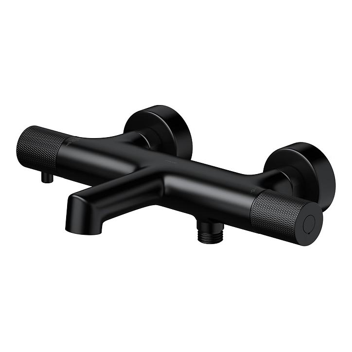 Cersanit S951-566 - Robinet thermostatique de baignoire ZEN noir