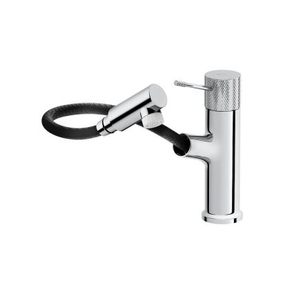 Cersanit S951-594 - Robinet de lavabo ZEN 19,4 cm chrome brillant