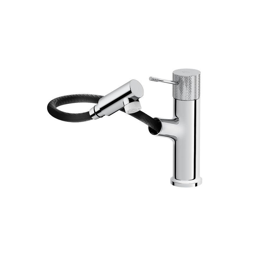 Cersanit S951-594 - Robinet de lavabo ZEN 19,4 cm chrome brillant