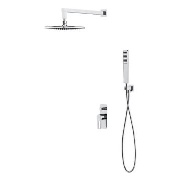 Cersanit S952-012 - Colonne de douche avec robinetterie encastrée MILLE chrome brillant