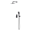 Cersanit S952-031 - Ensemble de douche avec robinet encastré LARGA noir