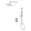 Cersanit S952-032 - Colonne de douche avec robinet thermostatique encastré ZEN chrome brillant