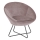 Chaise BERYL rose
