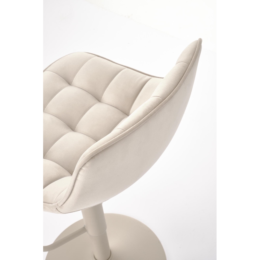 Chaise de bar TRE, 1 pièce, crème