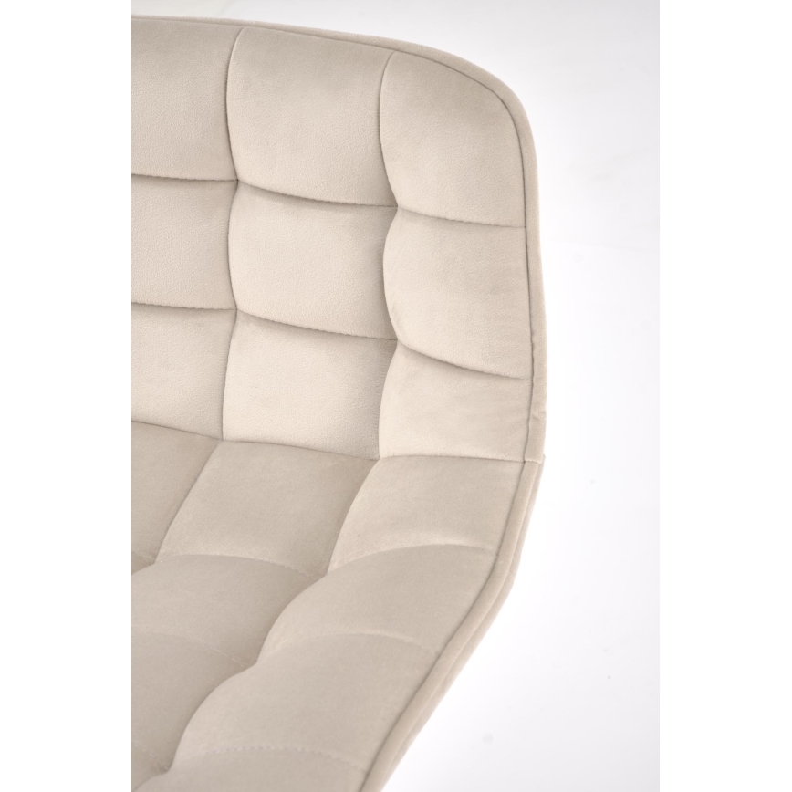 Chaise de bar TRE, 1 pièce, crème
