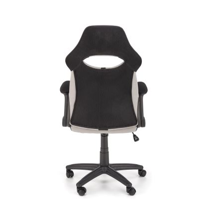 Chaise de bureau BOB noire/grise