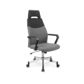 Chaise de bureau ELUN noire/grise