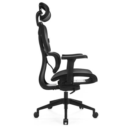 Chaise de bureau ergonomique LEVANO noir