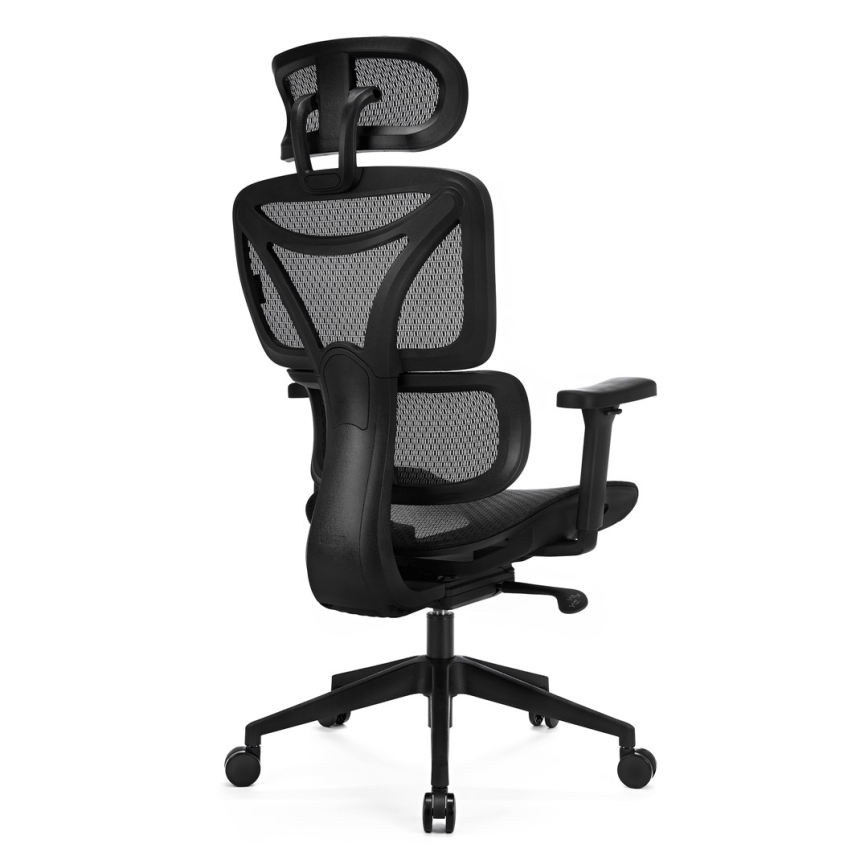 Chaise de bureau ergonomique LEVANO noir