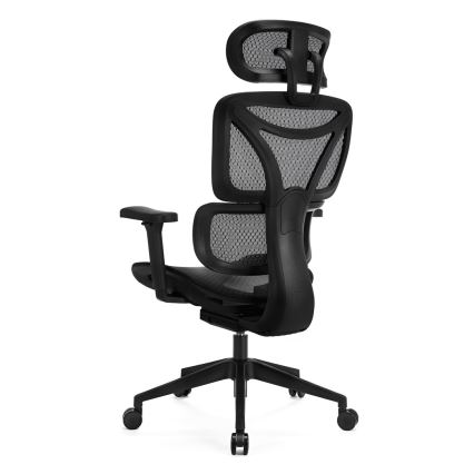 Chaise de bureau ergonomique LEVANO noir