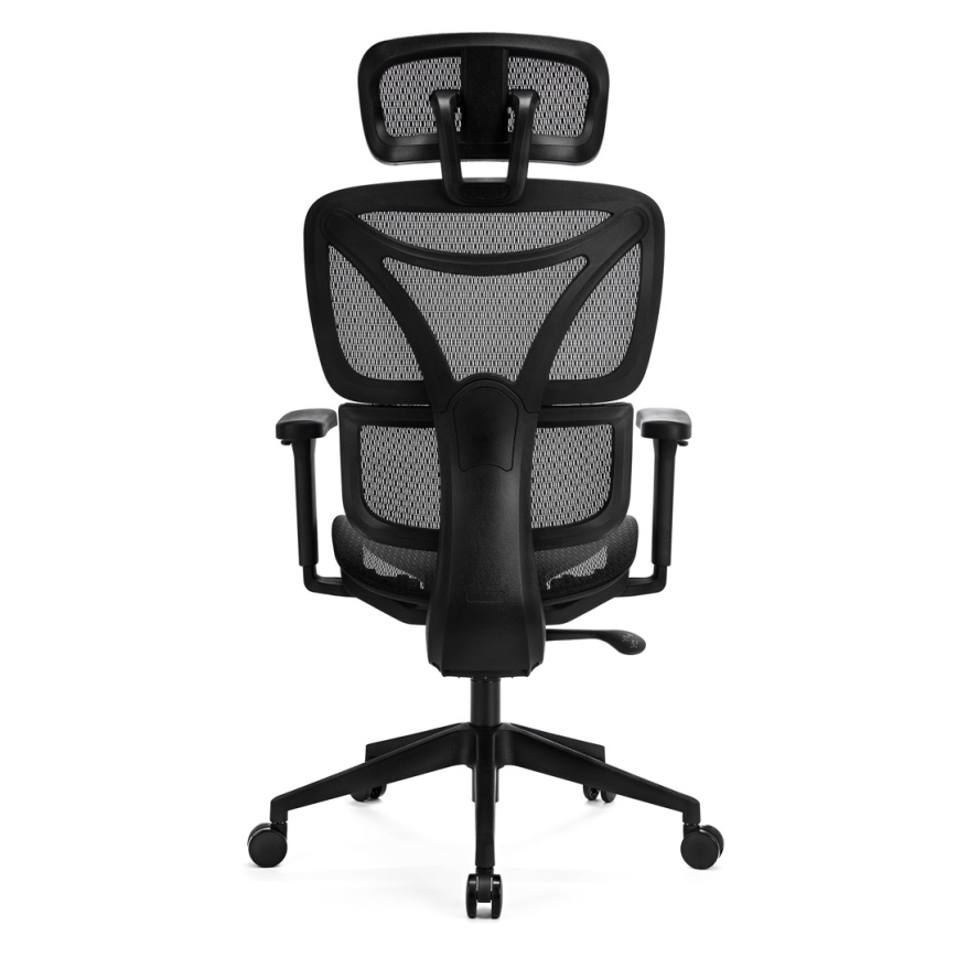 Chaise de bureau ergonomique LEVANO noir