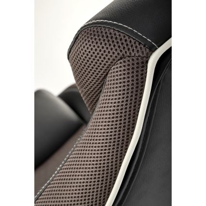 Chaise de bureau HAME noire/grise