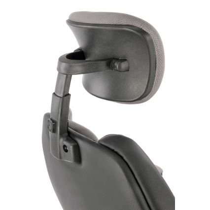 Chaise de bureau HIRU grise/noire