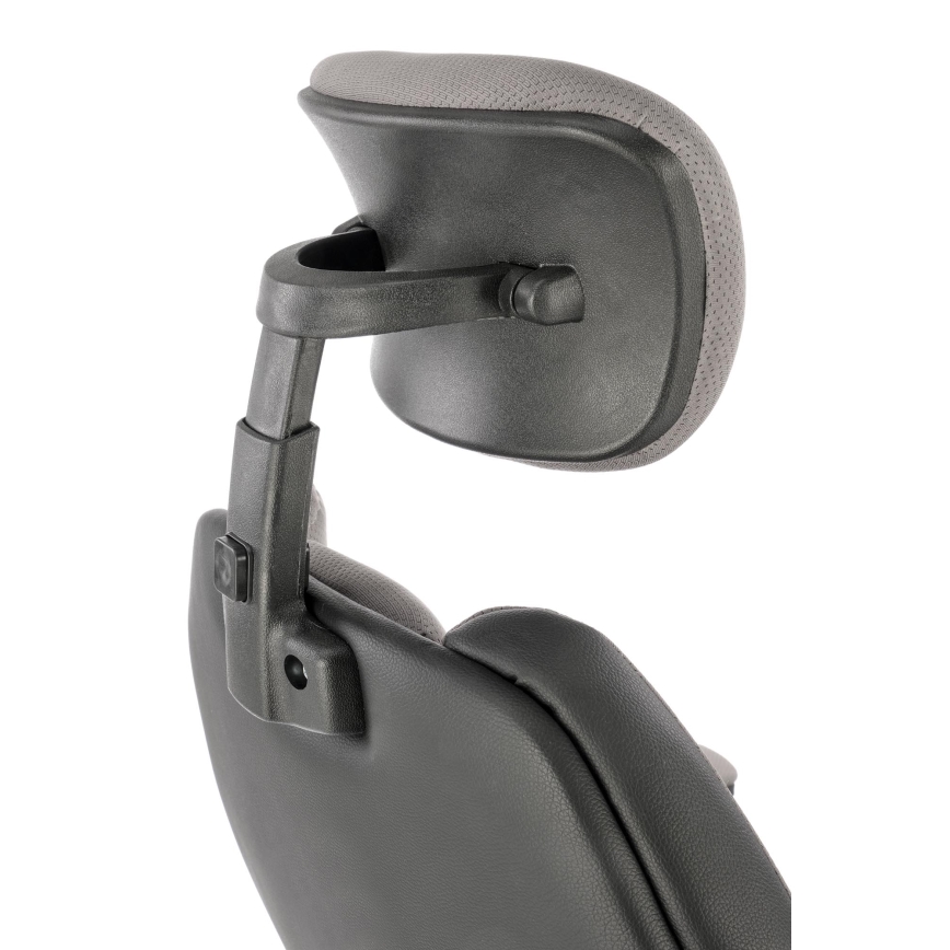 Chaise de bureau HIRU grise/noire