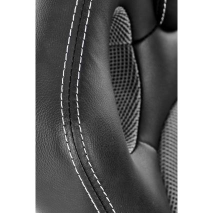 Chaise de bureau KENU noire/grise