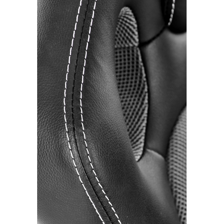 Chaise de bureau KENU noire/grise