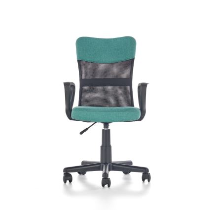 Chaise de bureau LIRI turquoise