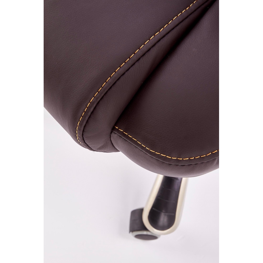 Chaise de bureau PINU brun foncé