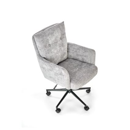 Chaise de bureau SAVO gris clair